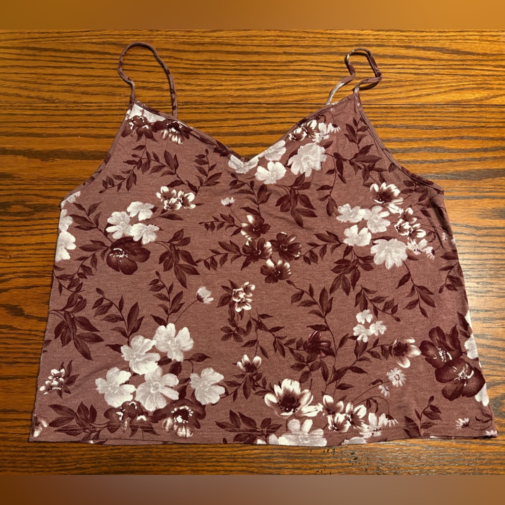 American Eagle Floral Tank Top